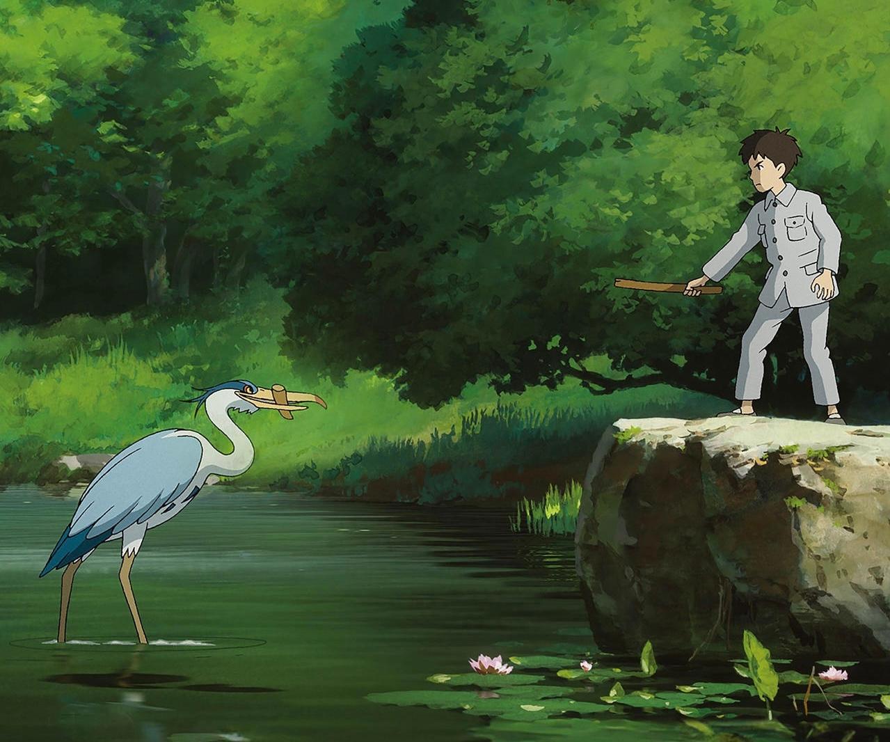 THE BOY AND THE HERON (2023) - CINE AL AIRE LIBRE